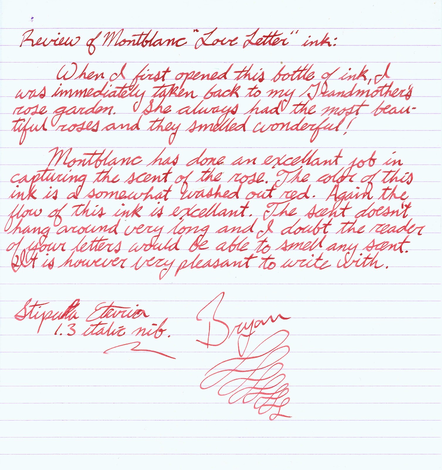 valentines letter template