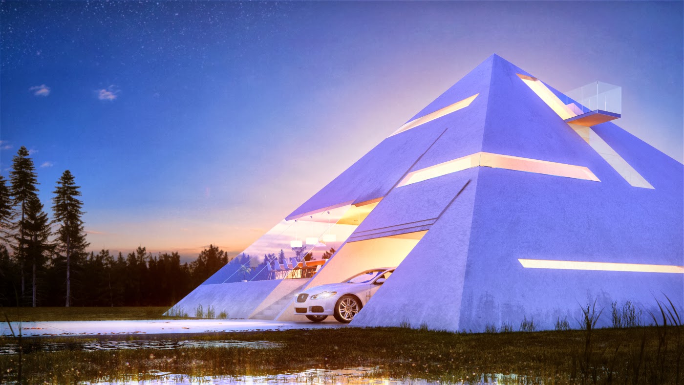 Architektur Das Pyramiden Haus von Juan Carlos Ramos ( 6 Bilder ) Atomlabor Blog Dein