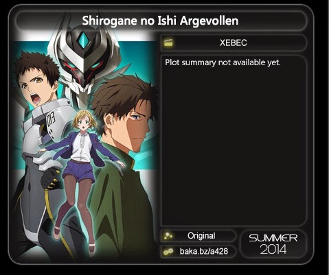 Anime Of 2014 Summer