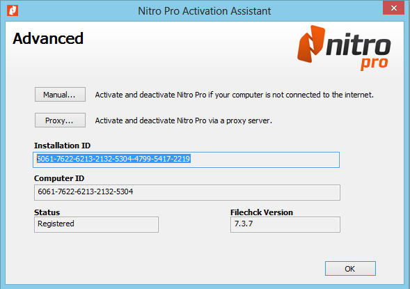 nitro pro 10 serial number
