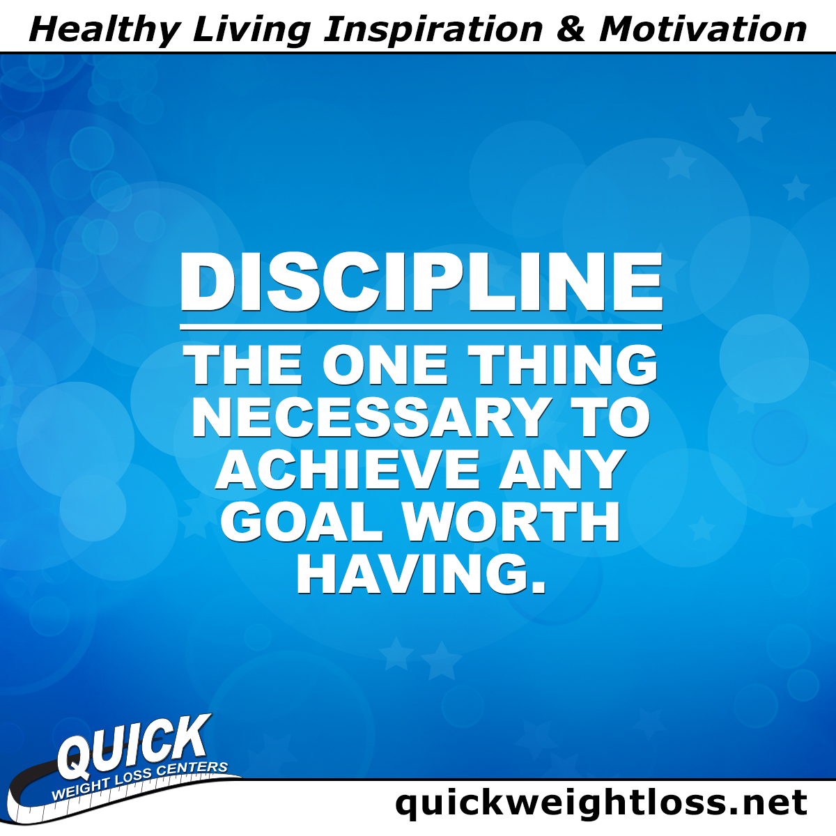 Quick Weight Loss Centers Quick Weight Loss Centers "Discipline the
