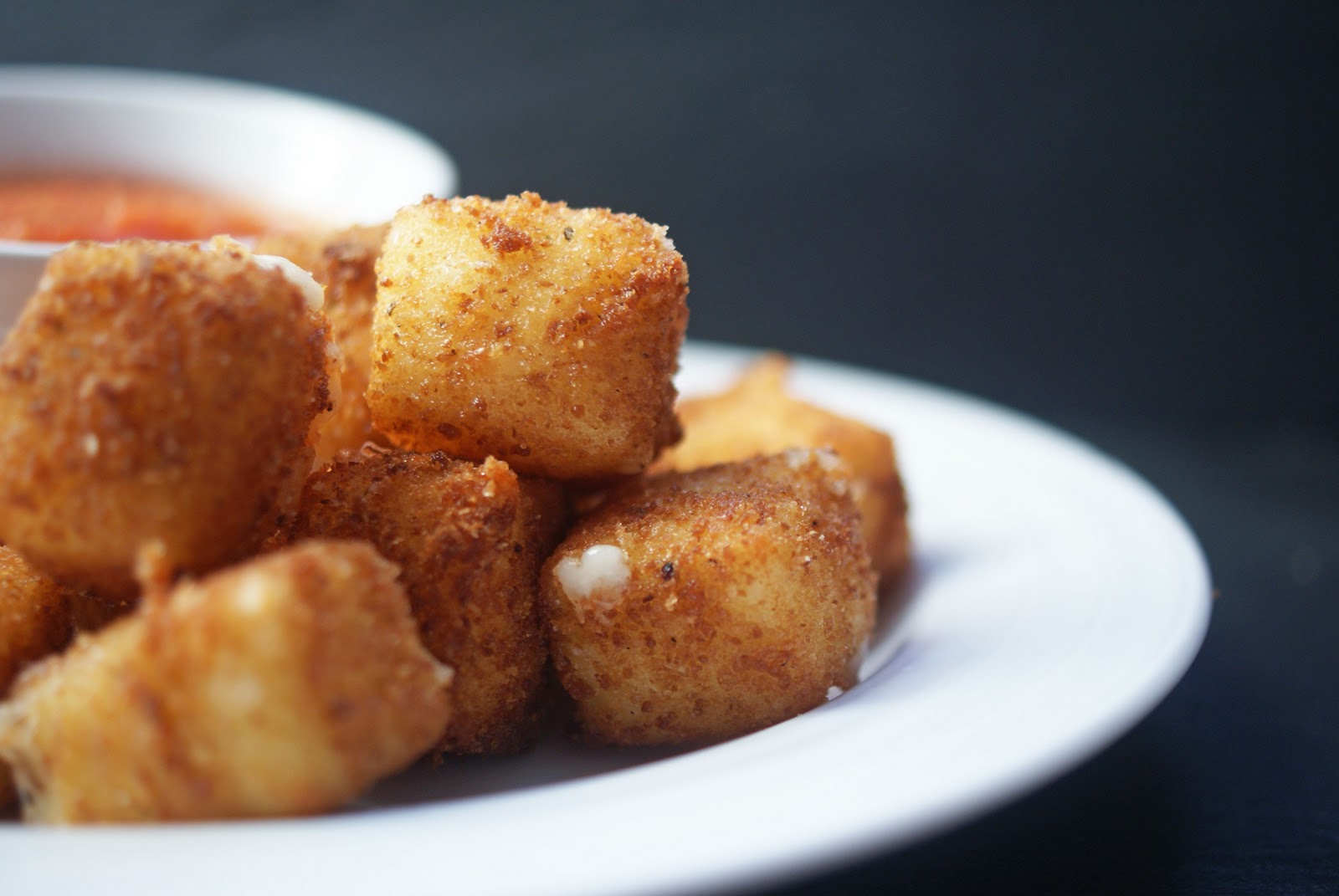 Aglio, Olio e Peperoncino Mozzarella fritta recipe