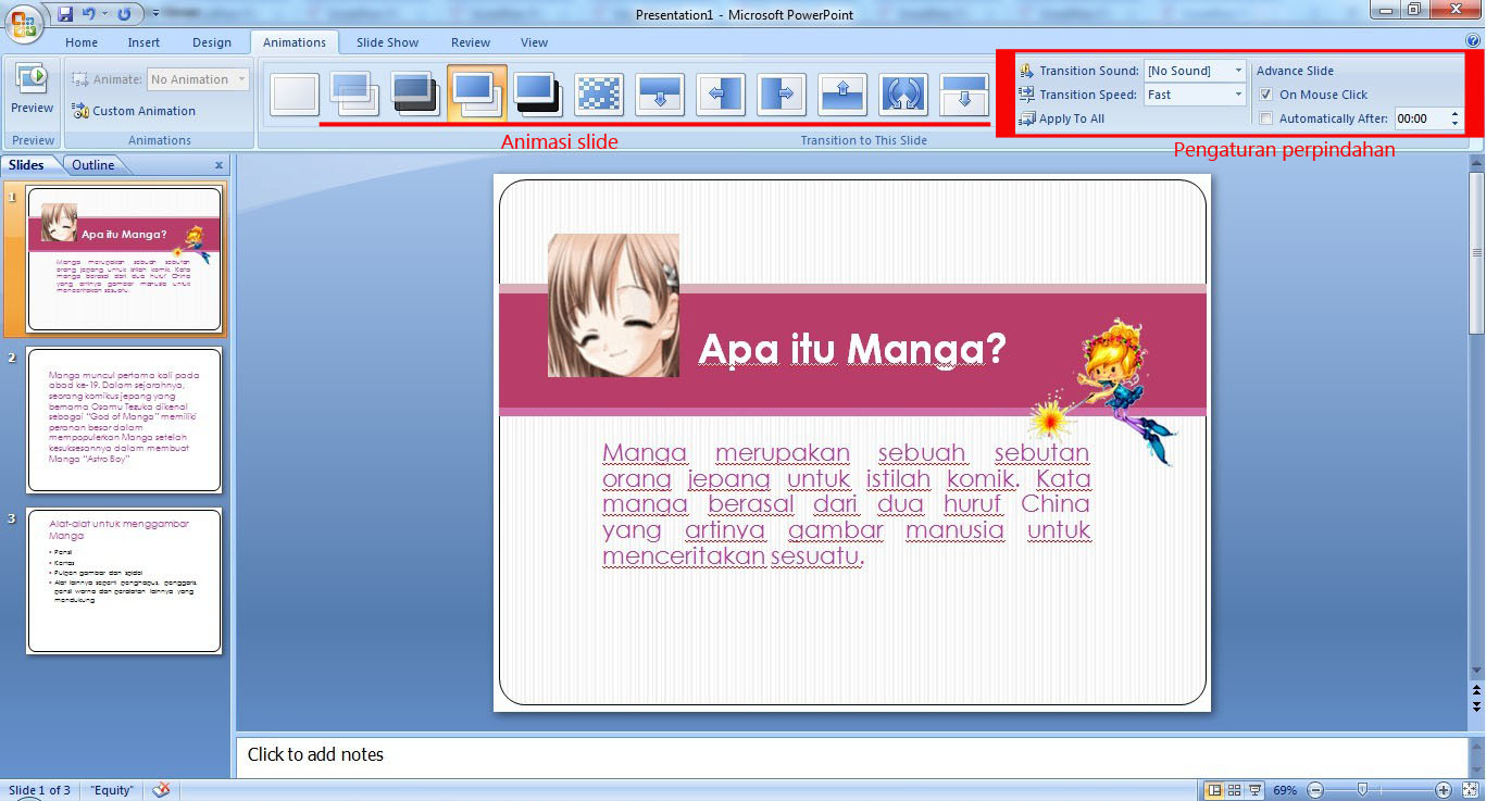 cara menggunakan powerpoint