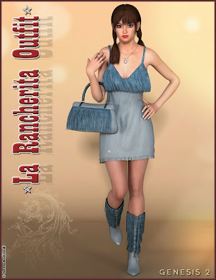 3d Models Art Zone - La Rancherita Outfit and Accessories 3d Models Art Zone - La Rancherita Outfit and Accessories
