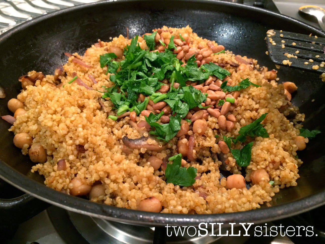 Two Silly Sisters Gluten Free Quinoa Stuffed Baked Capsicums