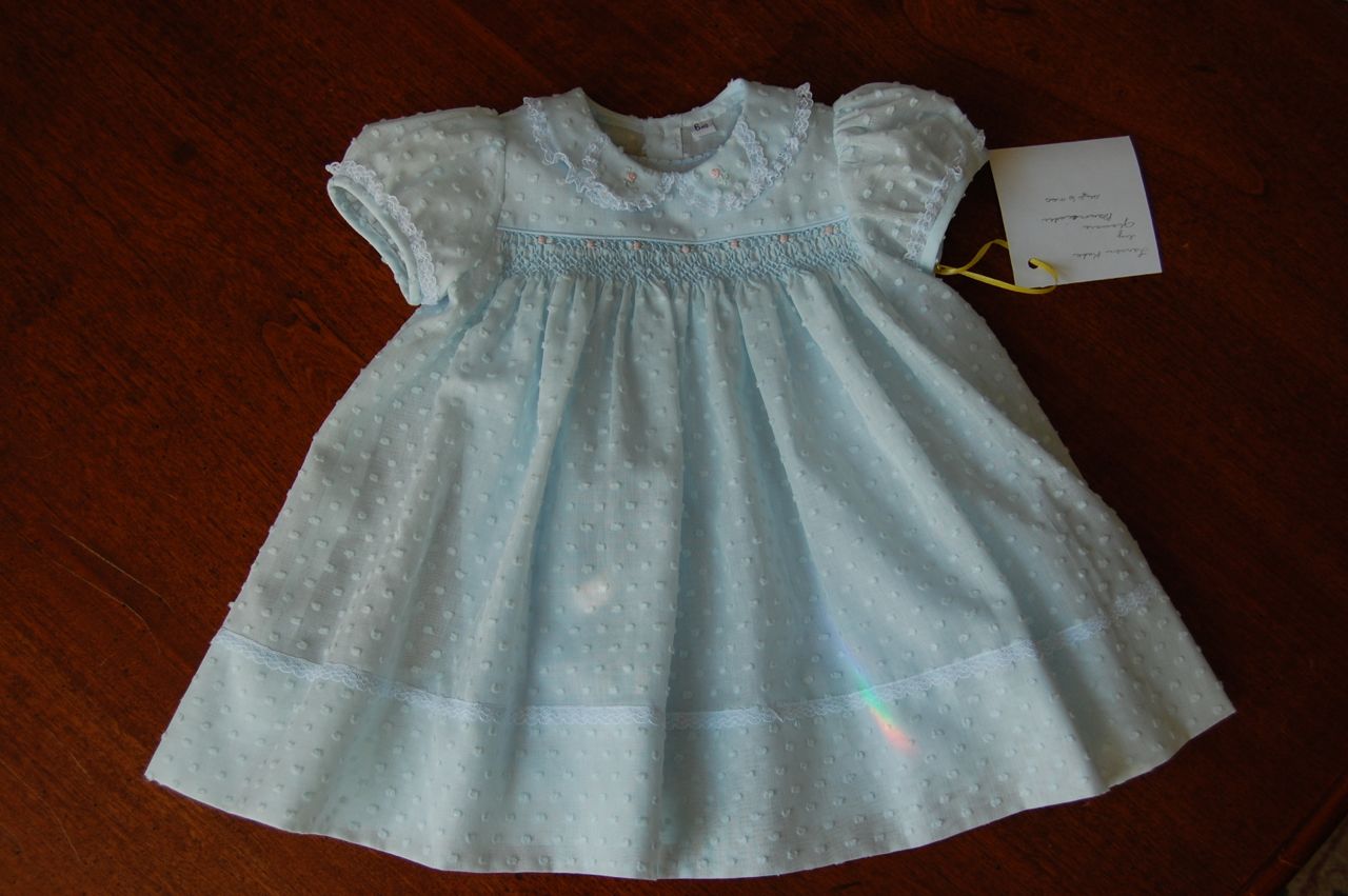 The Old Fashioned Baby Sewing Room: Emma's Smocked Baby ...