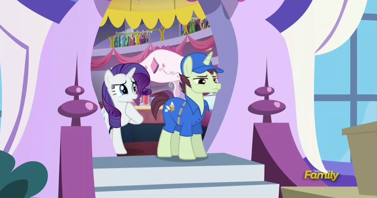 My little Pony Season 5 Episode 15 Rarity Investigates! HD 4K