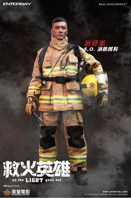 1/6 Scale Firemen Uniform Model for 12" Action Figure 