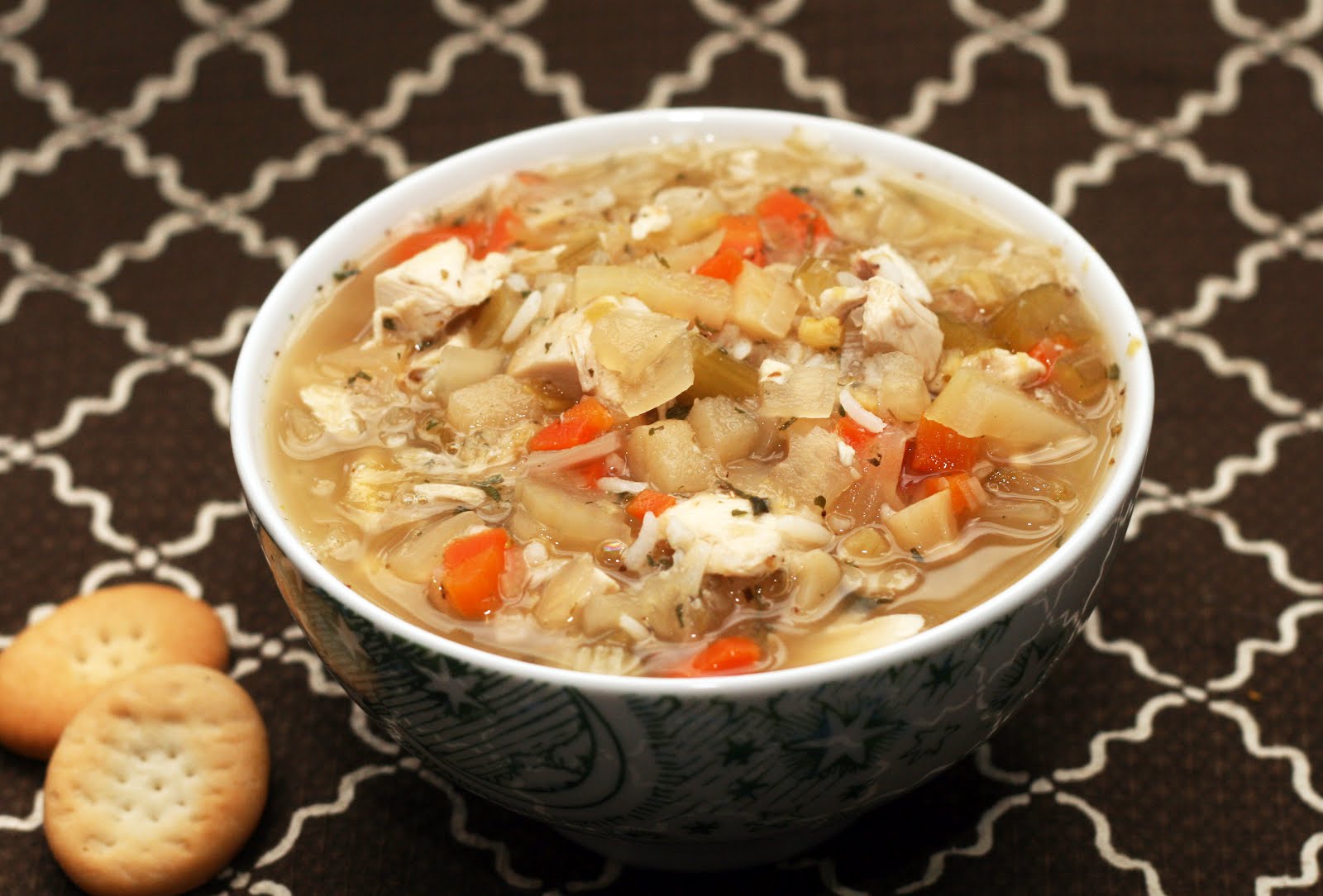 Chicken Fennel Lemon Rice Soup Coconut & Lime