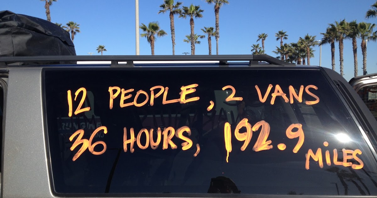 Race Report SoCal Ragnar Relay (April)
