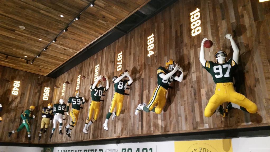 The Wearing Of the Green (and Gold) See the New Green Bay Packers Hall