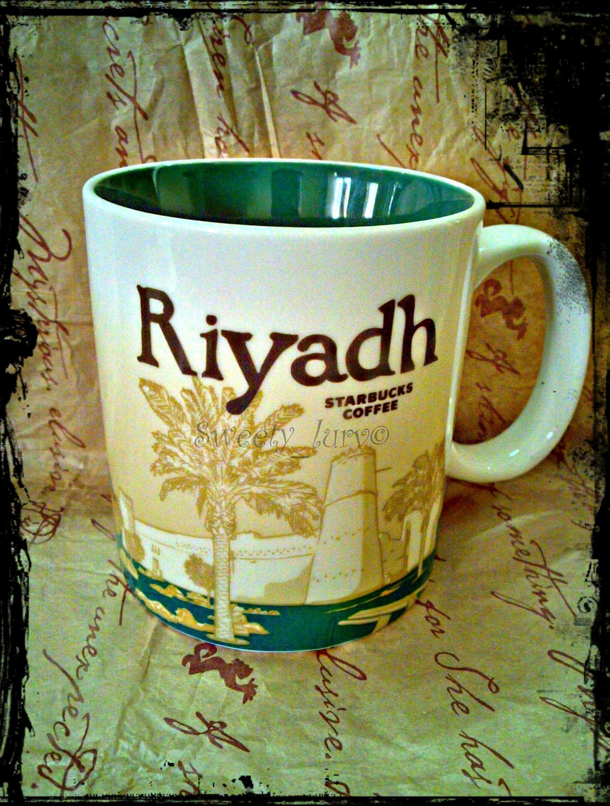 A Part Of Me My Starbucks Kingdom Of Saudi Arabia Global Icon Mug