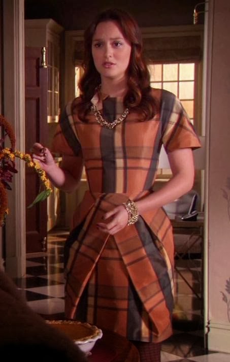 blair waldorf thanksgiving dress