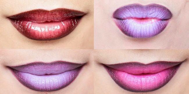 Contoh Gaya Make Up Lipstik Ombre Terbaru Banget Contoh Gaya Make Up Lipstik Ombre Terbaru Banget