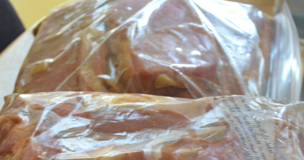 Freezer Meals BBQ Pork Ribs, Honey Glazed Chicken, Candied Garlic