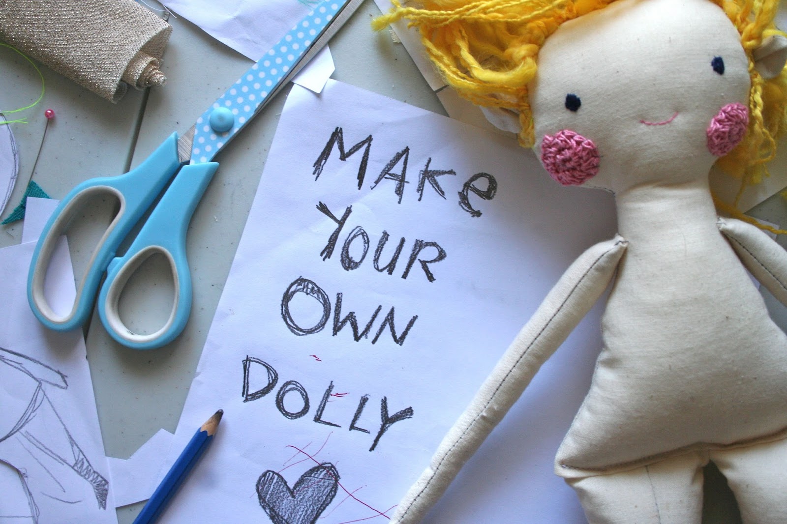 humble home Make your OWN dolly! (a tutorial)