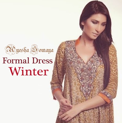 Ayesha Somaya Winter Formal Dress for Girls Ayesha Somaya Winter Formal Dress for Girls
