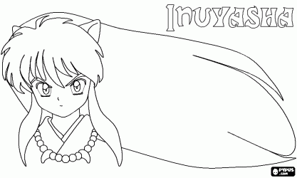 Inuyasha Para Colorear Jpg Imagui