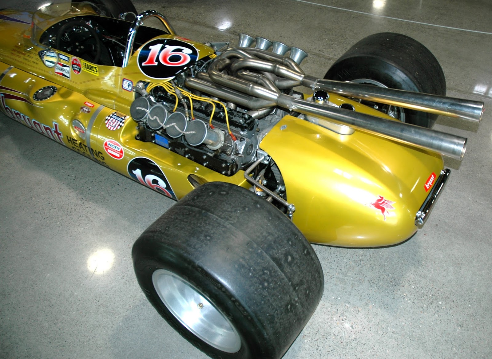 POPPA WHEELIE Rolla Vollstedt's 1968 Indy Special Ford 4 Cam V8 255