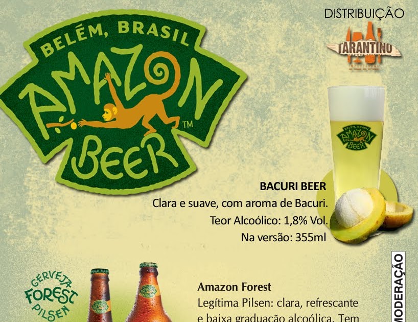 All Beers Tarantino é a distribuidora oficial da Amazon Beer