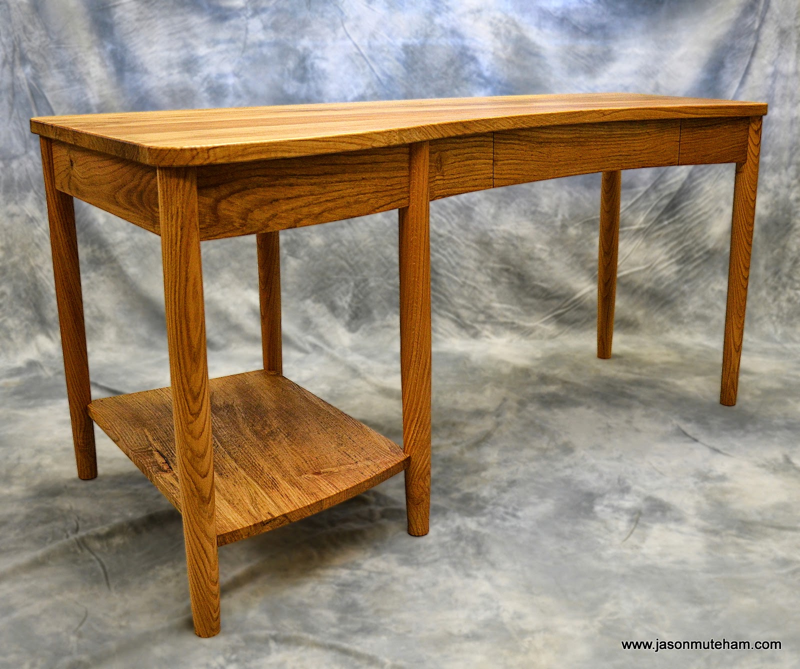 Jason Muteham Furniture Designer & Maker Curvy Oak Desk