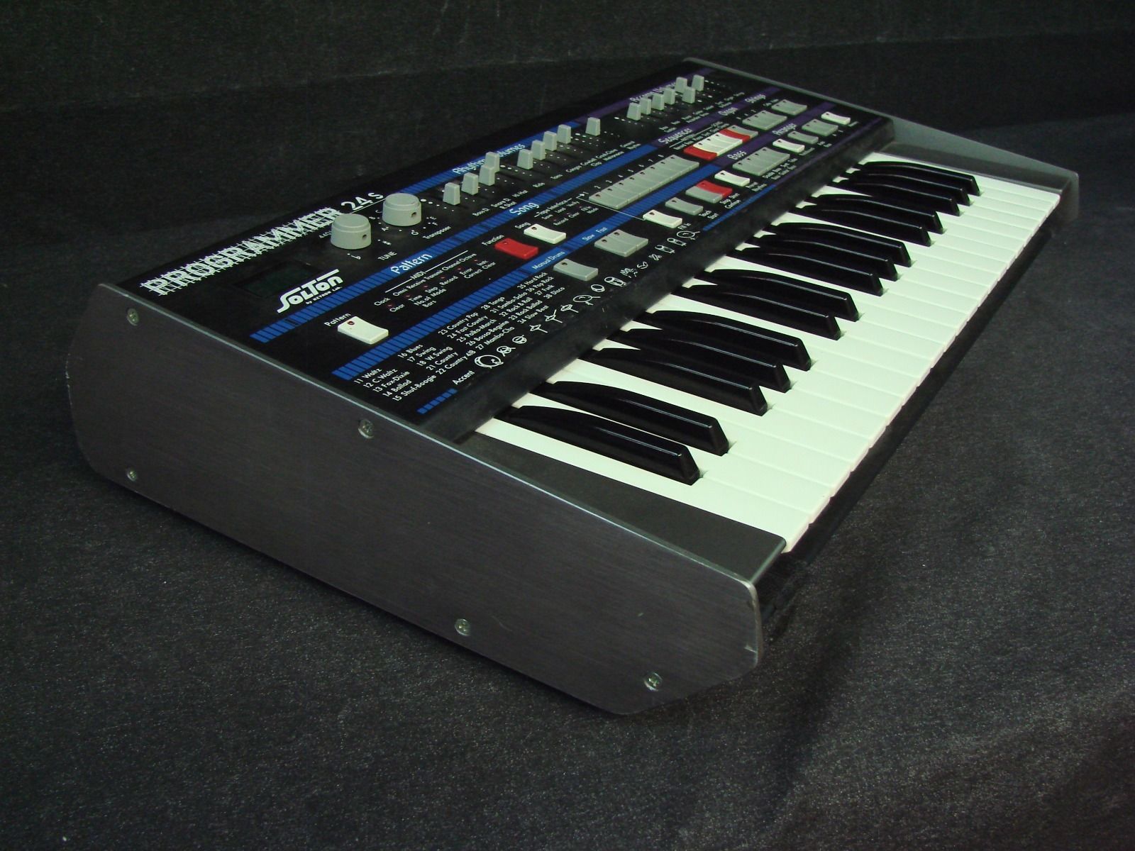 MATRIXSYNTH Ketron Solton Programmer 24S Synth MIDI Drum Machine