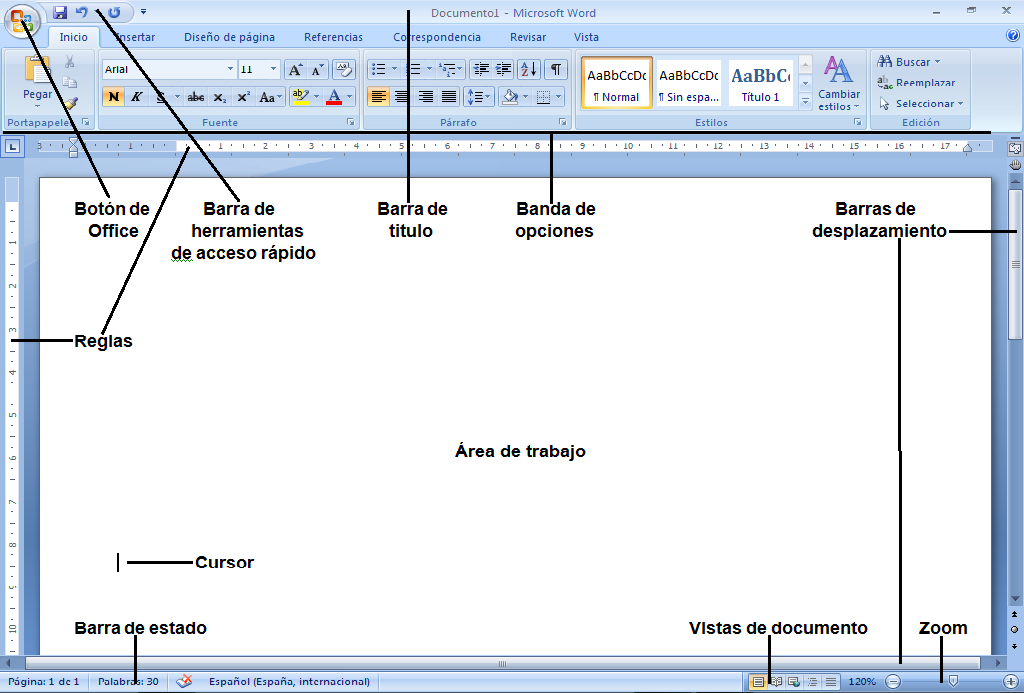 Banco de Preguntas Informatica Bloque1 1ºIV: Principales elementos de