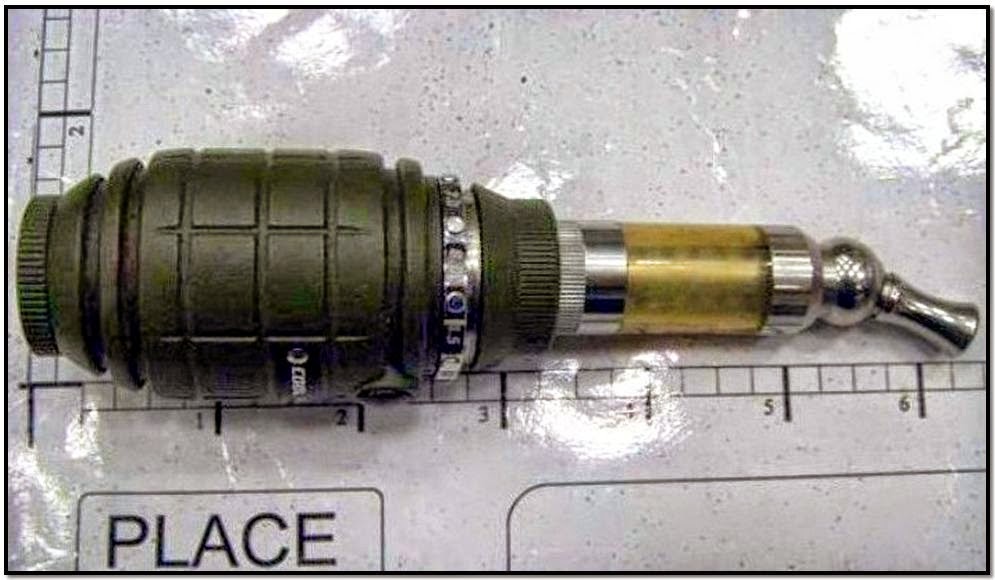 Grenade-shaped Vaping Device (SLC) Grenade-shaped Vaping Device (SLC)