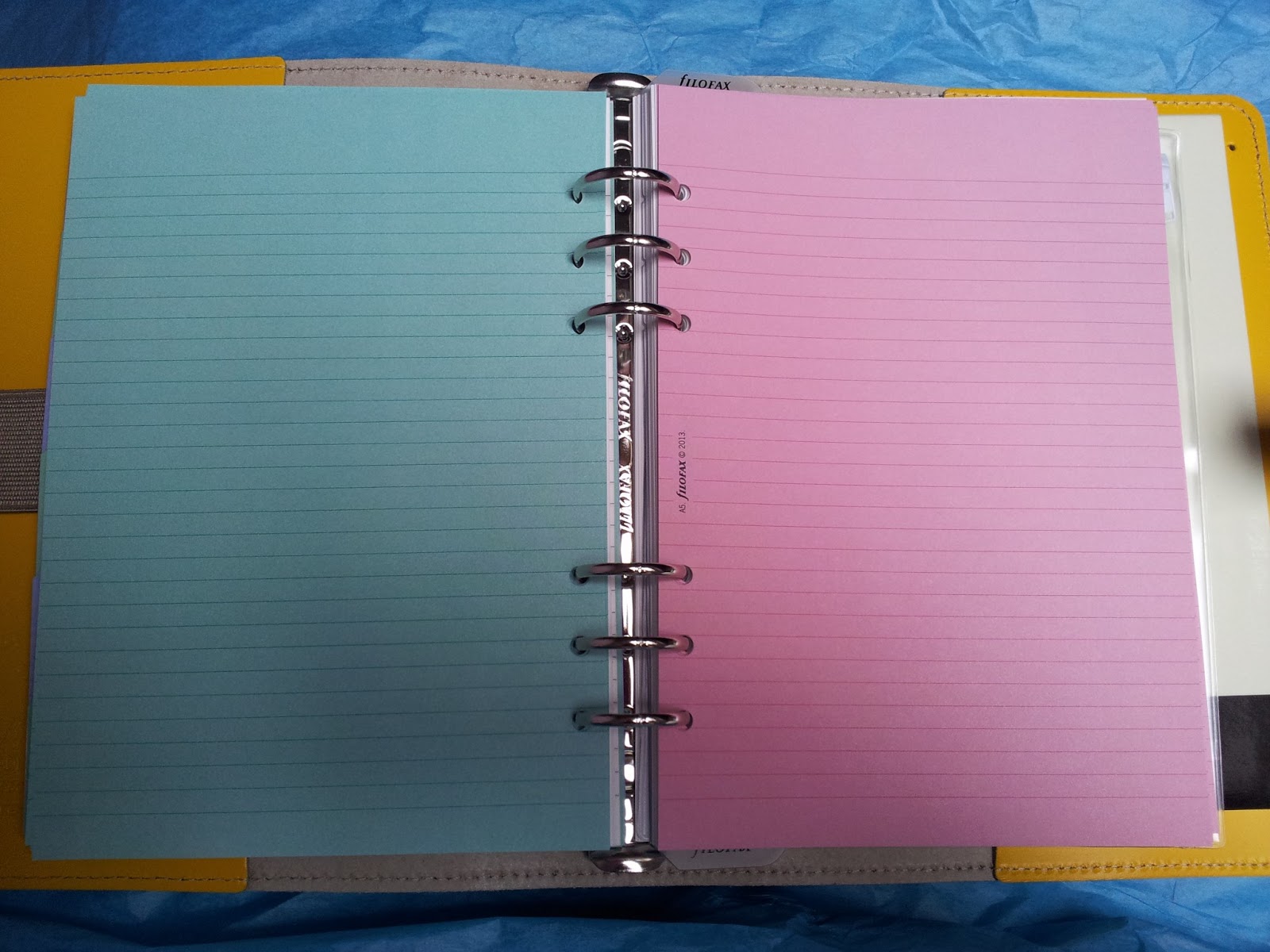 The Life of The Perpetual Student Review Filofax 'The Original' A5 Yellow