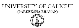 Calicut University 2013 Exam Timatable