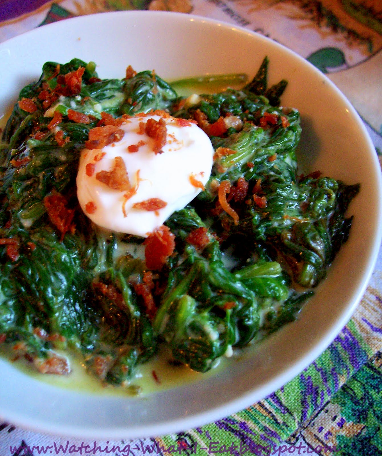 how to cook canned spinach