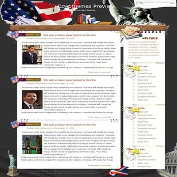 Just a Quarrel blogger template. free blogspot template download. note book style blogger template