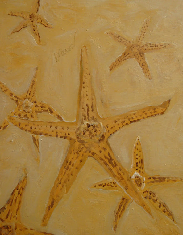 Painting of star fish