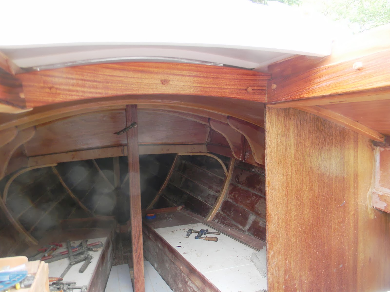 Building a Grey Seal Companionway