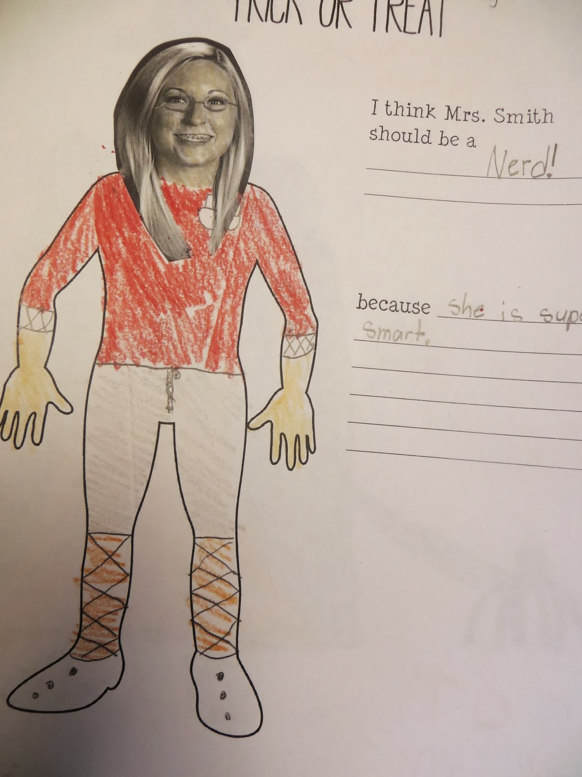 What Should my Teacher be for Halloween Part Deux - New Freebie - I