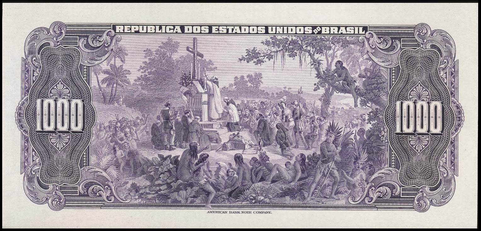 Sterling Numismatic Gallery R190s 1 Conto de Réis Caixa de