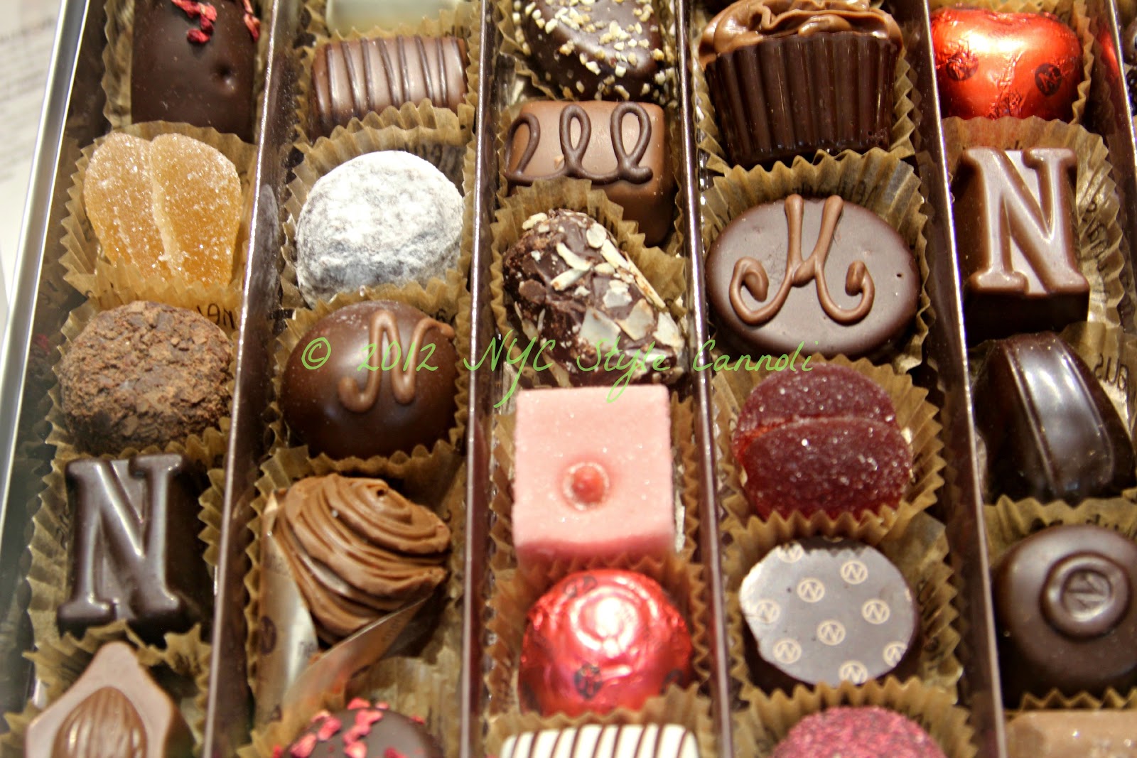 Neuhaus Chocolates on Madison Avenue NYC, Style & a little Cannoli