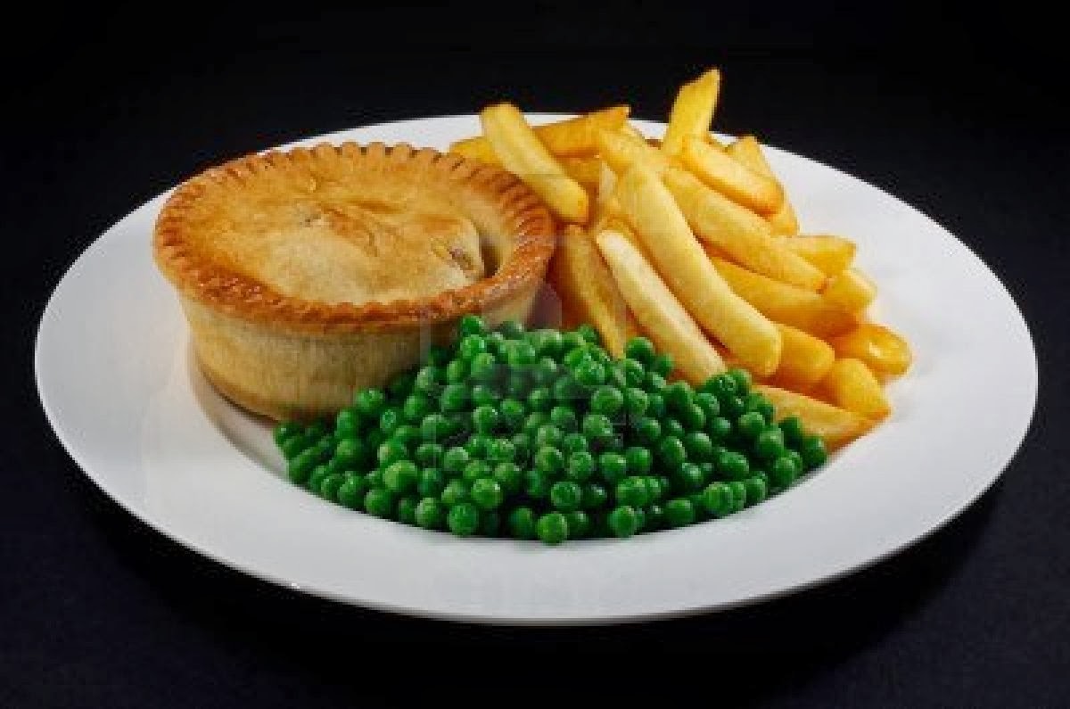 MOONBASE CENTRAL Chicken Pie and Chips Over At Woodsies Circa 1973