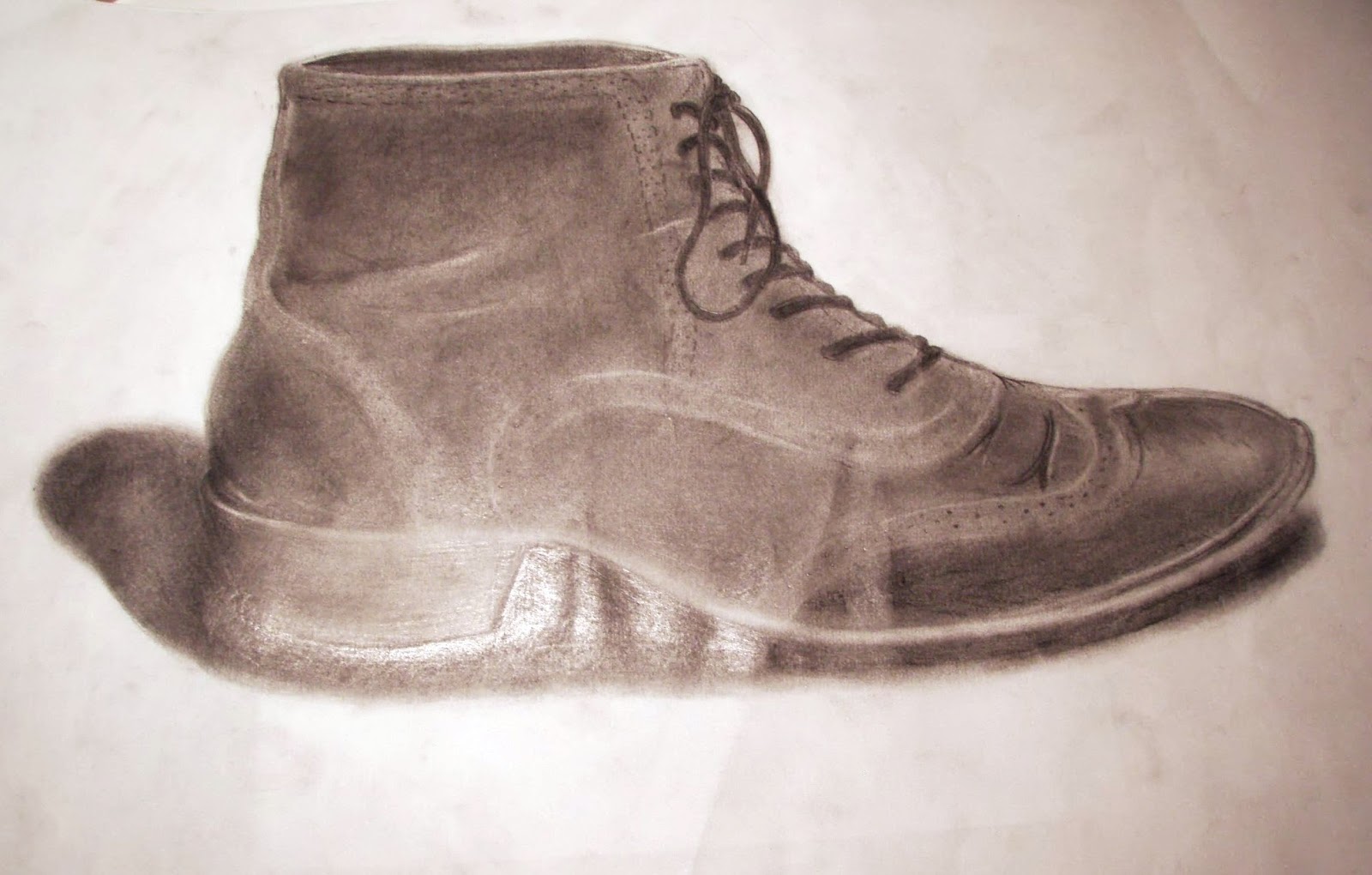 Stacey Cabon. Visual Arts. Lesson Plan Shoe Drawing