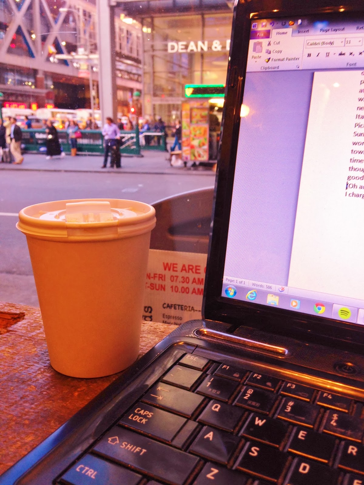 Drinking Time Piccolo Cafe New York, New York