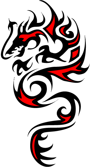 welsh tattoo designs. cool dragon tattoos design