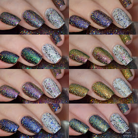 Starrily - Heavenly holos swatches