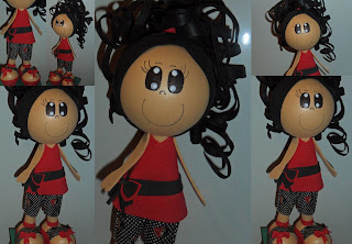 boneca de eva, bonequinha de eva, bonequinha de eva com vestinho de tecido, fofucha de eva, boneca, bonequinha, boneca personaliizada
