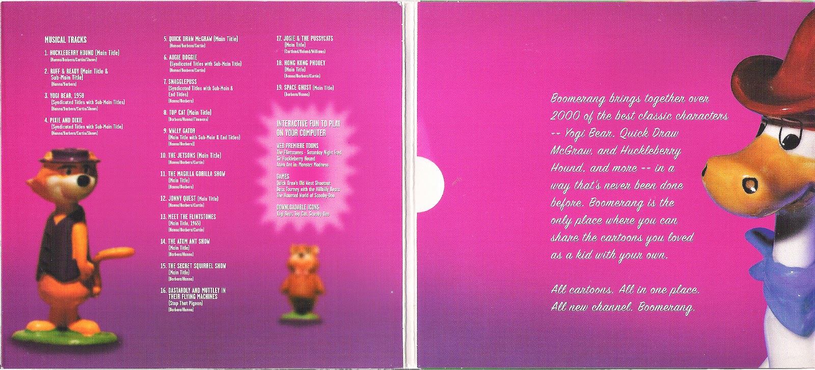 the sphinx: Boomerang Promotional Disc (Kaleidoscope, 2000)