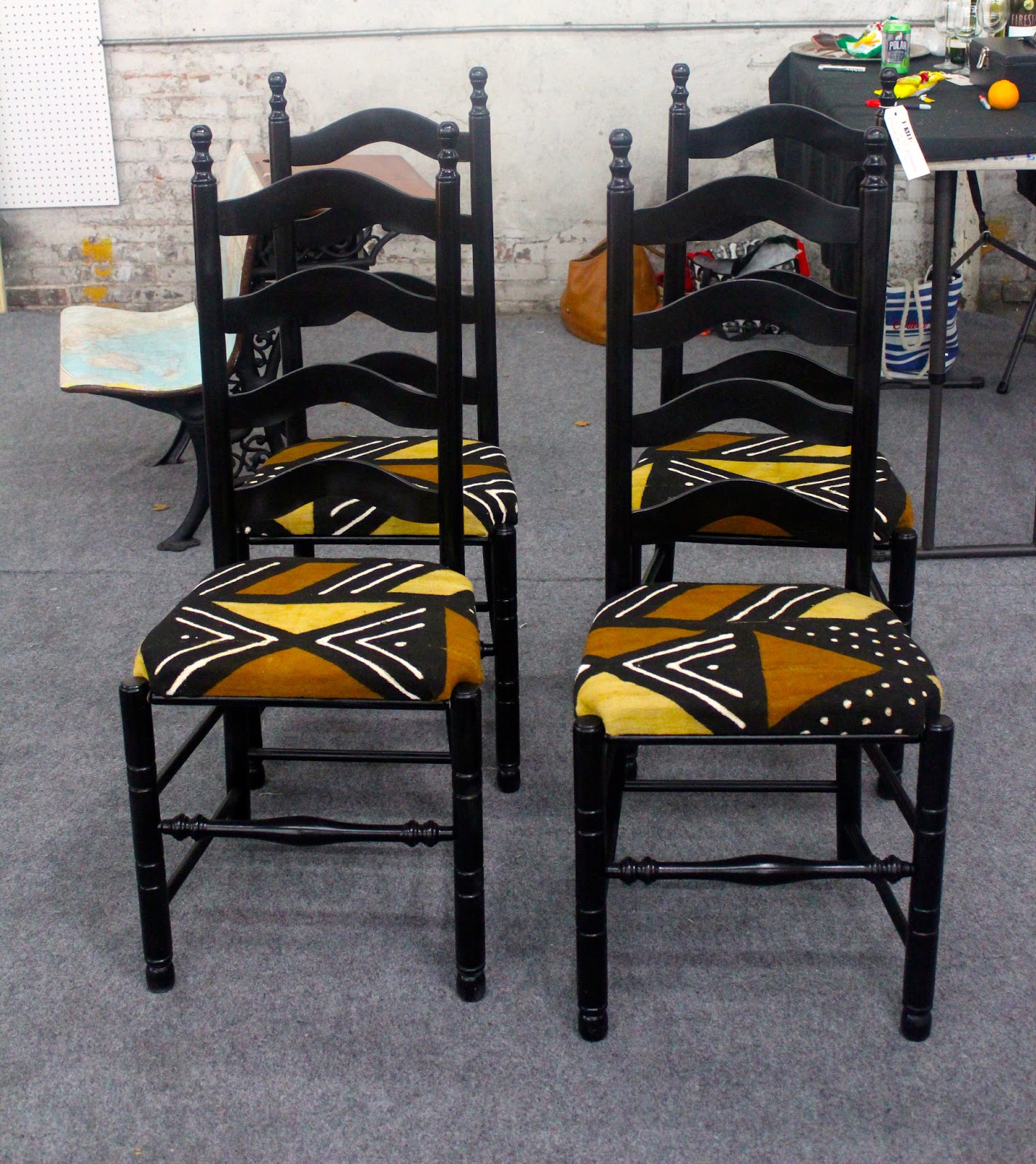 DIY Furniture Restoration with African Prints African Prints in Fashion