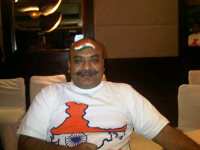 Sudhanshuji as seen during the world cup final match