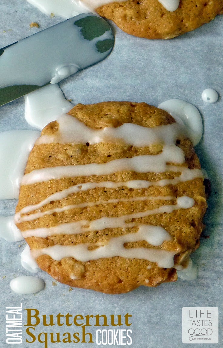 Oatmeal Butternut Squash Cookies OXOGoodCookies Life Tastes Good