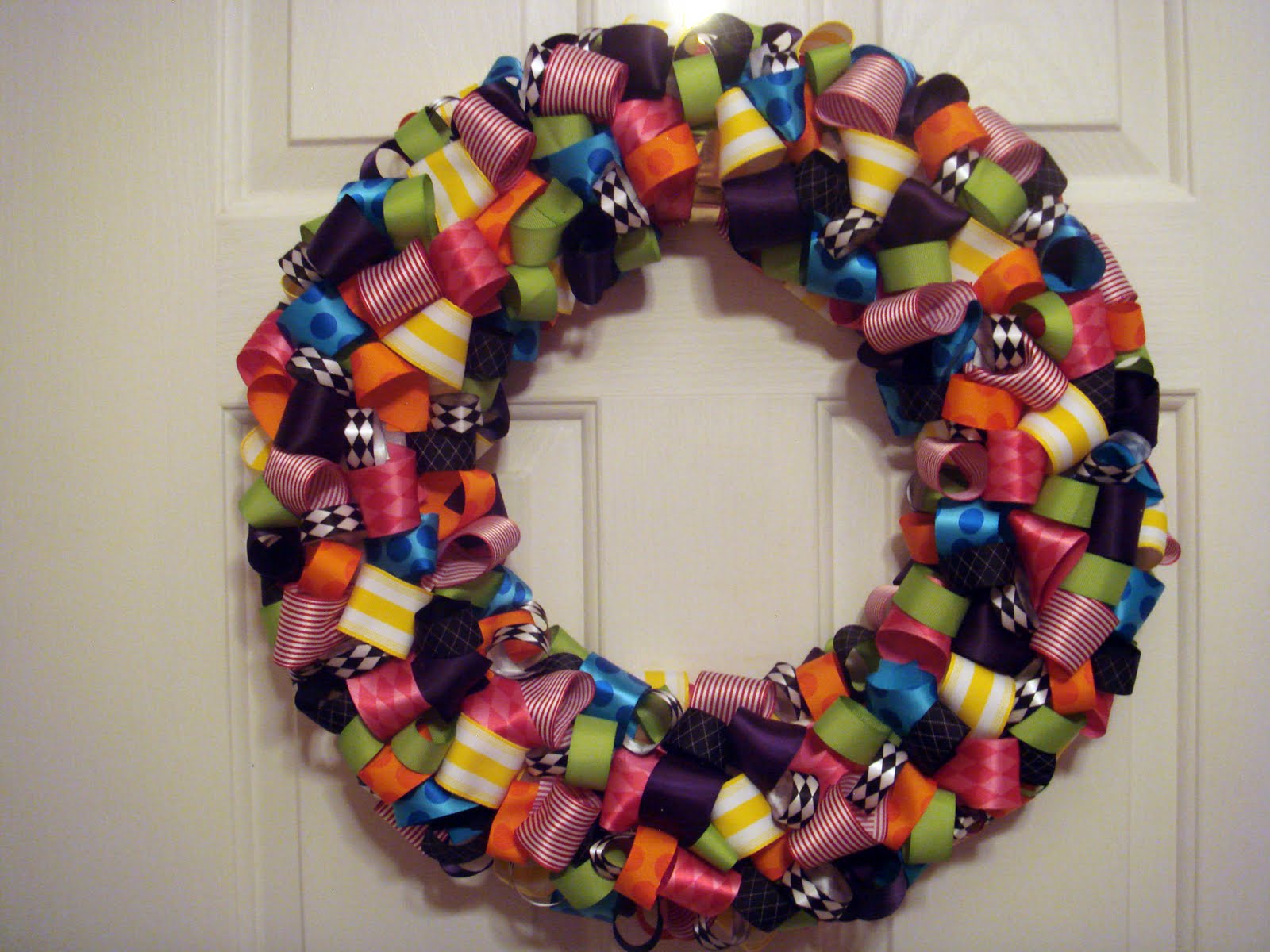 Kandy Blue Crafts Ribbon Wreaths!