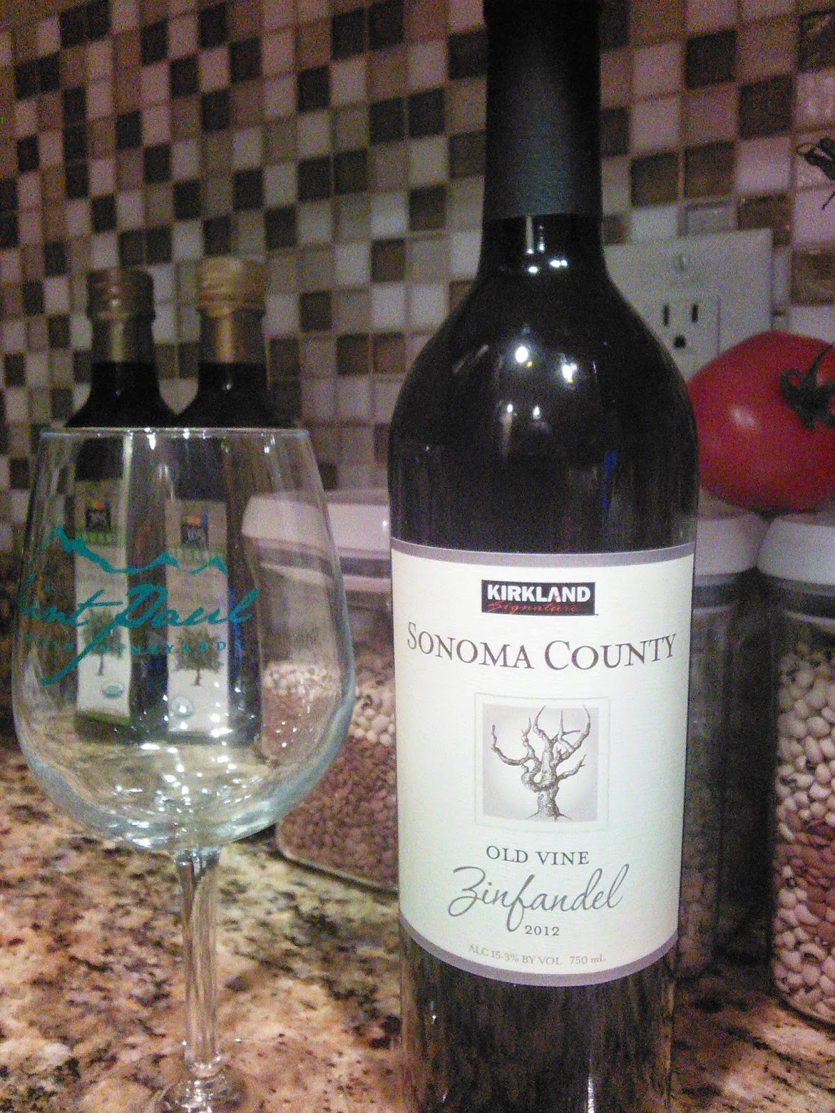 Kirkland Signature Sonoma County Old Vine Zinfandel 2012