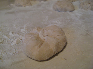 how to knead dough balls